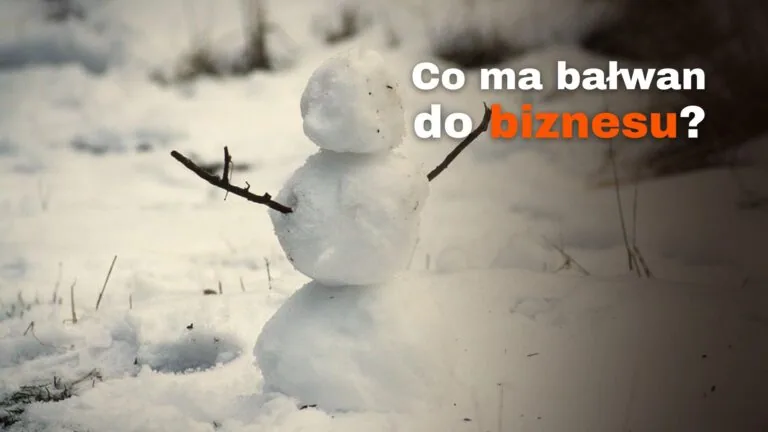 Co ma bałwan do biznesu?