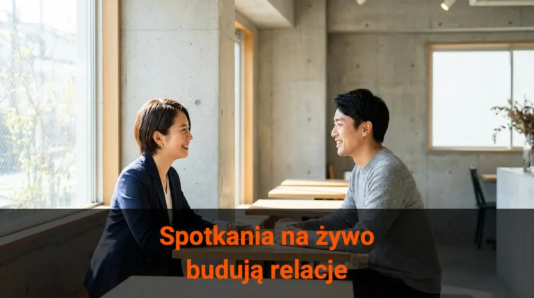 Co osiągasz "na żywo", a czego nie da się zrobić online