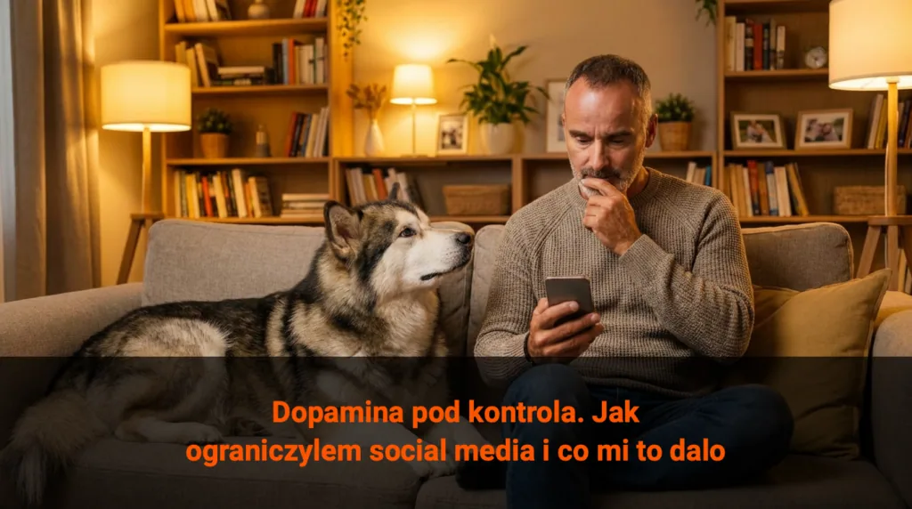 Dopamina pod kontrolą. Jak ograniczyłem social media i co mi to dało